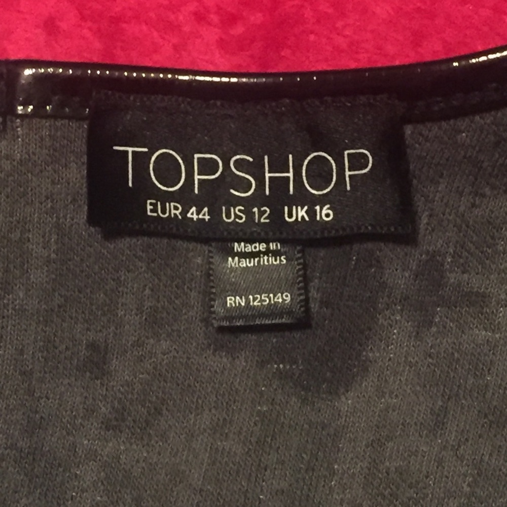 TOPSHOP cross bodycon dress - Picture 3 of 3